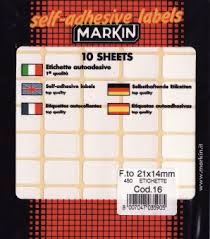 Etichete Scolare 83x53 Mm, 30 Bucati