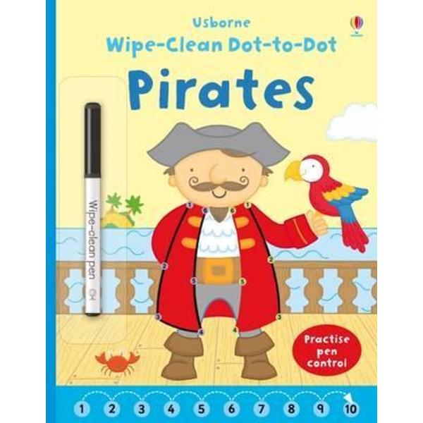 Wipe Clean Dot-to-Dot Pirates