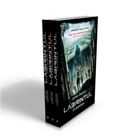Pachet Labirintul 3 Vol Evadarea.incercarile Focului.tratament Letal - James Dashner