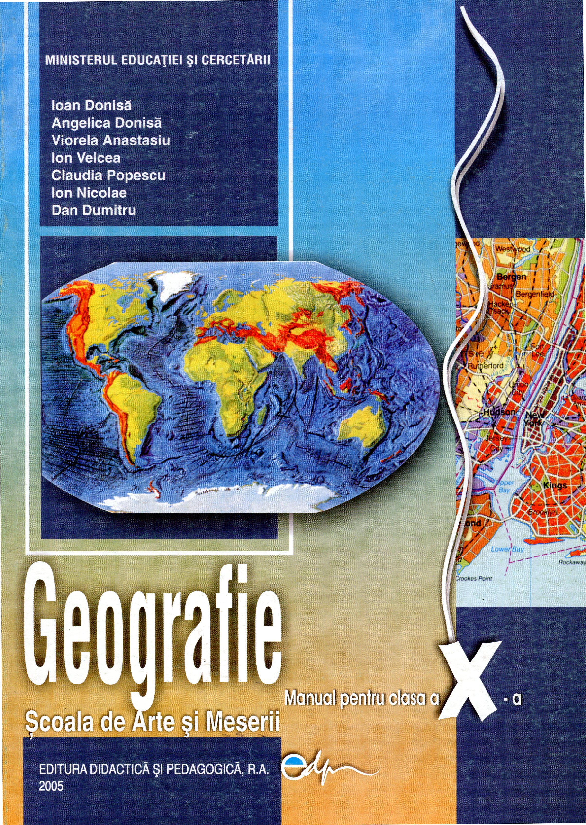 Geografie cls 10 SAM - Ioan Donisa, Angelica Donisa