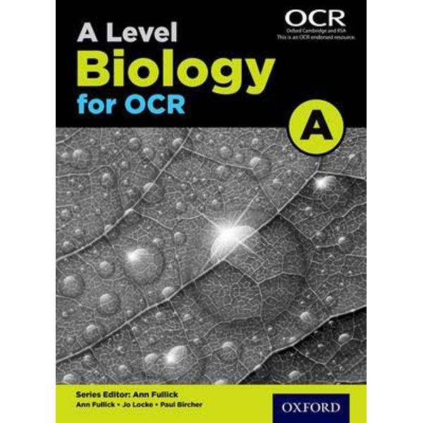 Level Biology A for OCR Student Book
