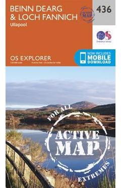 Coperta cărții 'Beinn Dearg and Loch Fannich'
