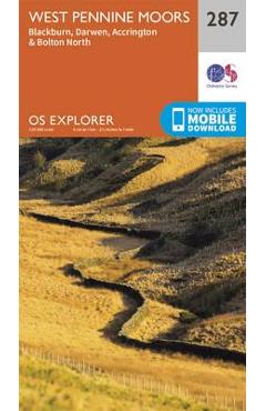 Coperta cărții 'West Pennine Moors - Blackburn, Darwen and Accrington'