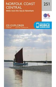 Coperta cărții 'Norfolk Coast Central'