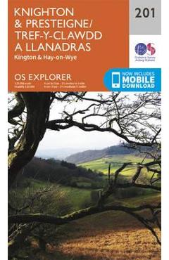 Coperta cărții 'Knighton and Presteigne Tref-y-Clawdd a Dyffryn Elan'