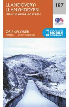 Coperta cărții 'Llandovery, Llanwrtyd Wells and Llyn Brianne'