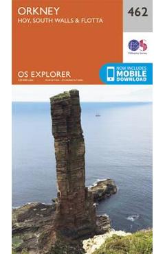 Coperta cărții 'Orkney - Hoy, South Walls and Flotta'