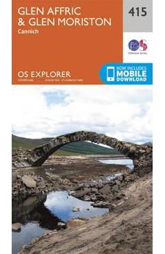 Coperta cărții 'Glen Affric and Glen Moriston'