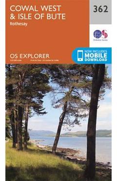 Coperta cărții 'Cowal West and Isle of Bute'