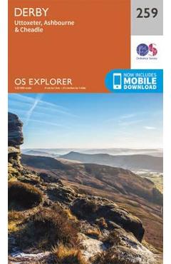 Coperta cărții 'Derby, Uttoxeter, Ashbourne and Cheadle'