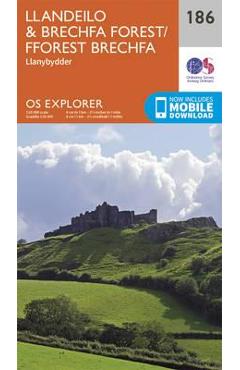Coperta cărții 'Llandeilo and Brechfa Forest'