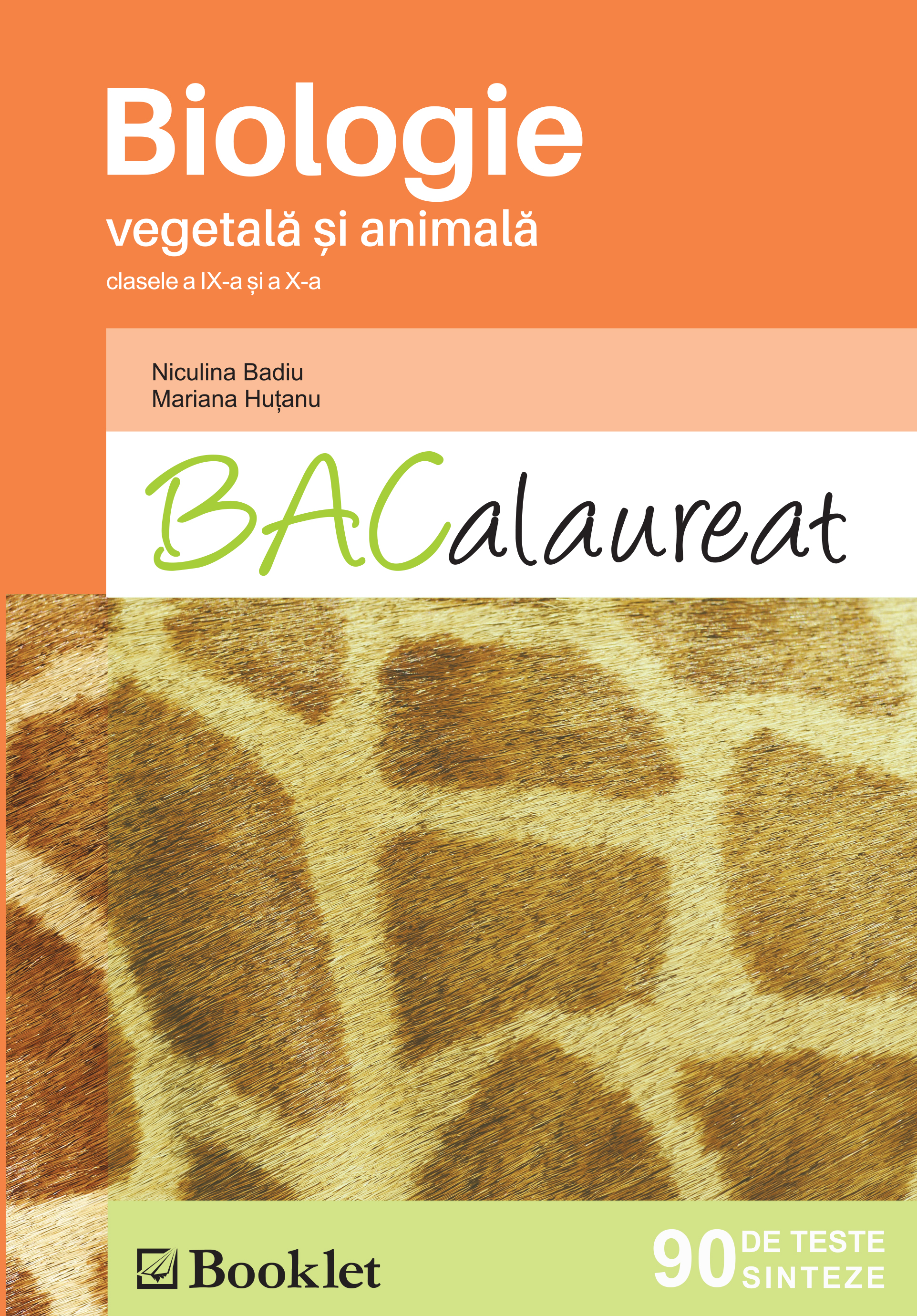 Bac Biologie Cls 9 10 Teste Ed.2015 - Mariana Hutanu, Niculina Badiu