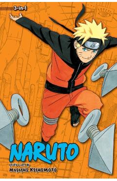 Coperta cărții 'Naruto: 3-in-1 Edition 12'