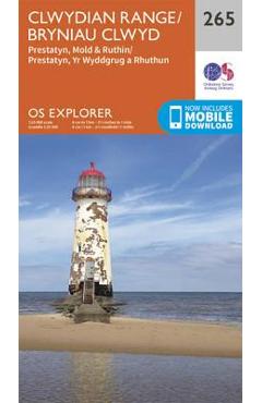 Coperta cărții 'Clwydian Range, Prestatyn, Mold and Ruthin'