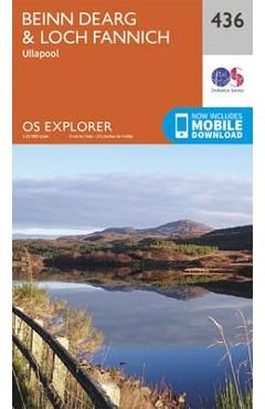 Coperta cărții 'Beinn Dearg and Loch Fannich'
