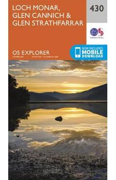 Coperta cărții 'Loch Monar, Glen Cannich and Glen Strathfarrar'