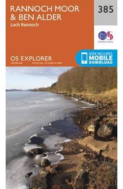 Coperta cărții 'Rannoch Moor and Ben Alder'