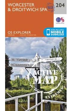 Coperta cărții 'Worcester and Droitwich Spa'