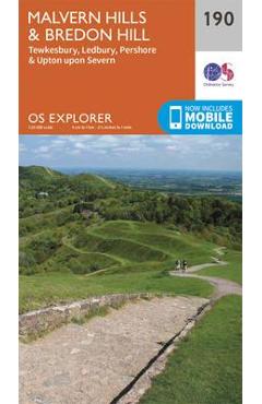 Coperta cărții 'Malvern Hills and Bredon Hill'