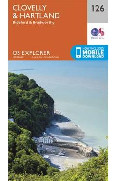 Coperta cărții 'Clovelly and Hartland'