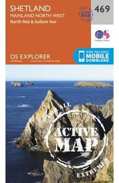 Coperta cărții 'Shetland - Mainland North West'