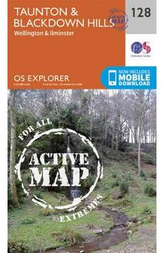 Coperta cărții 'Taunton and Blackdown Hills'