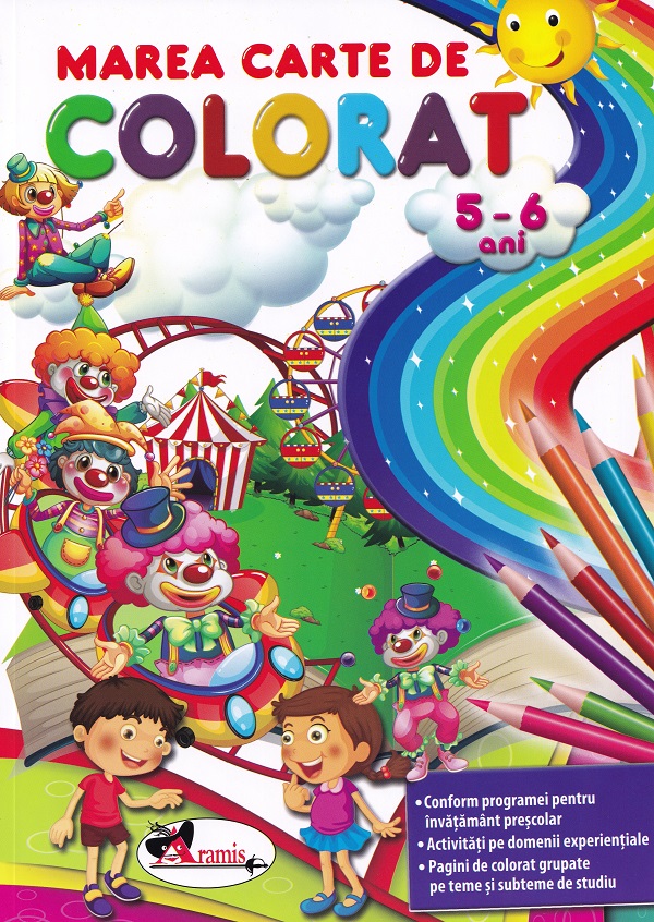 Marea carte de colorat 5-6 ani