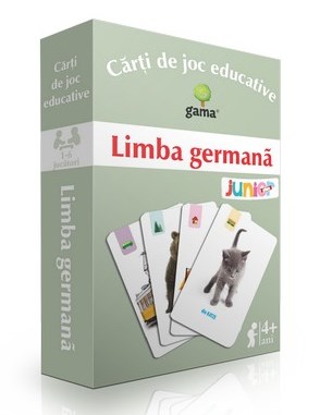 Limba germana - Carti de joc educative