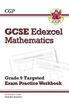 Coperta cărții 'New GCSE Maths Edexcel Grade 9 Targeted Exam Practice Workbo'