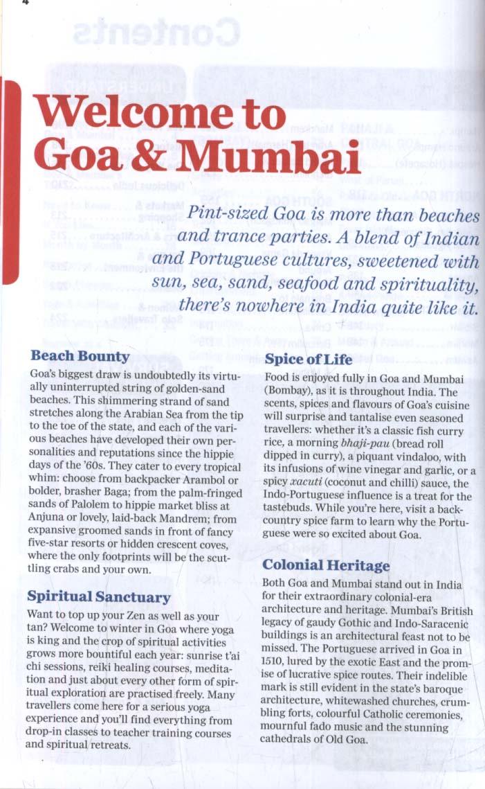Lonely Planet Goa & Mumbai