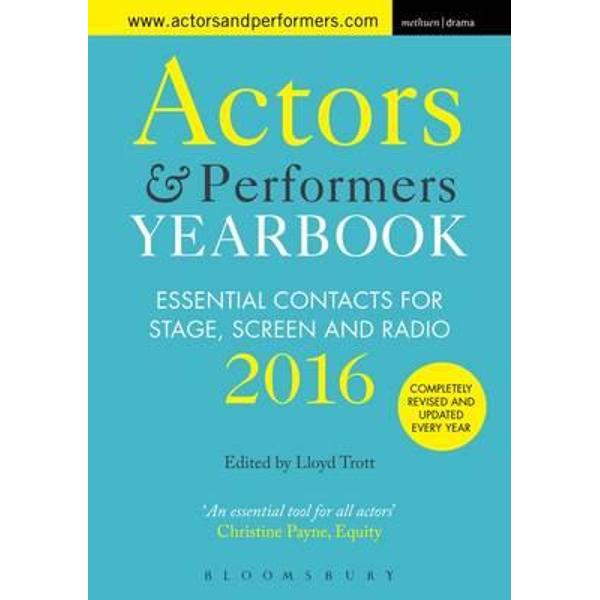 Actors and Performers Yearbook 2016