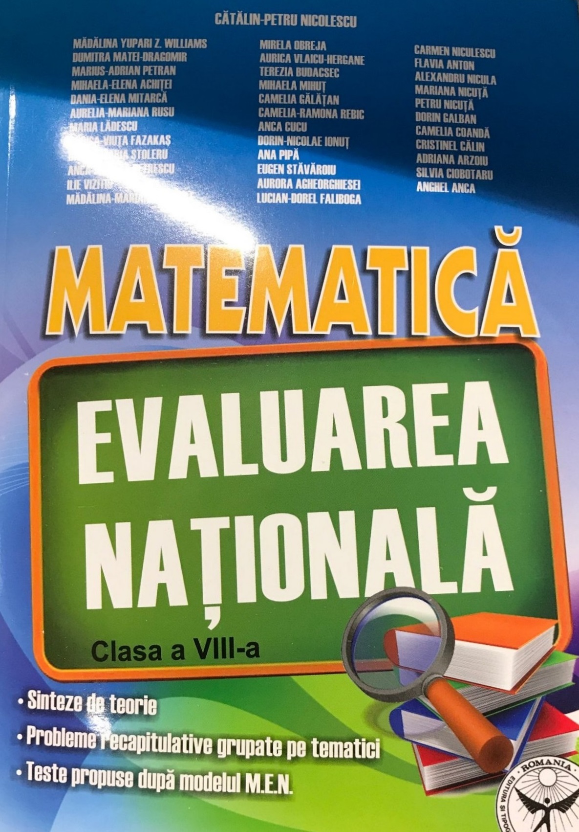 Evaluare Nationala Matematica Cls 8 - Catalin-Petru Nicolescu