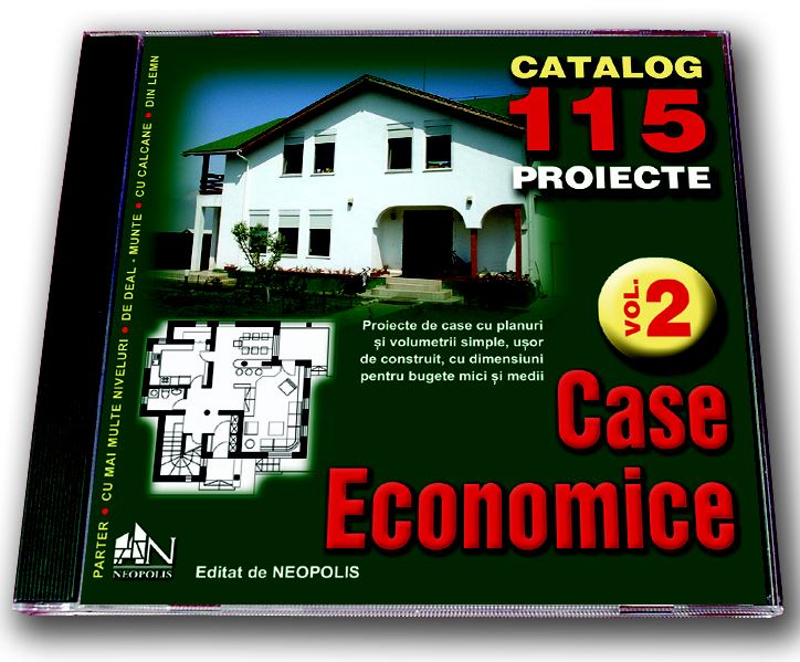 Cd proiecte case economice volumul 2