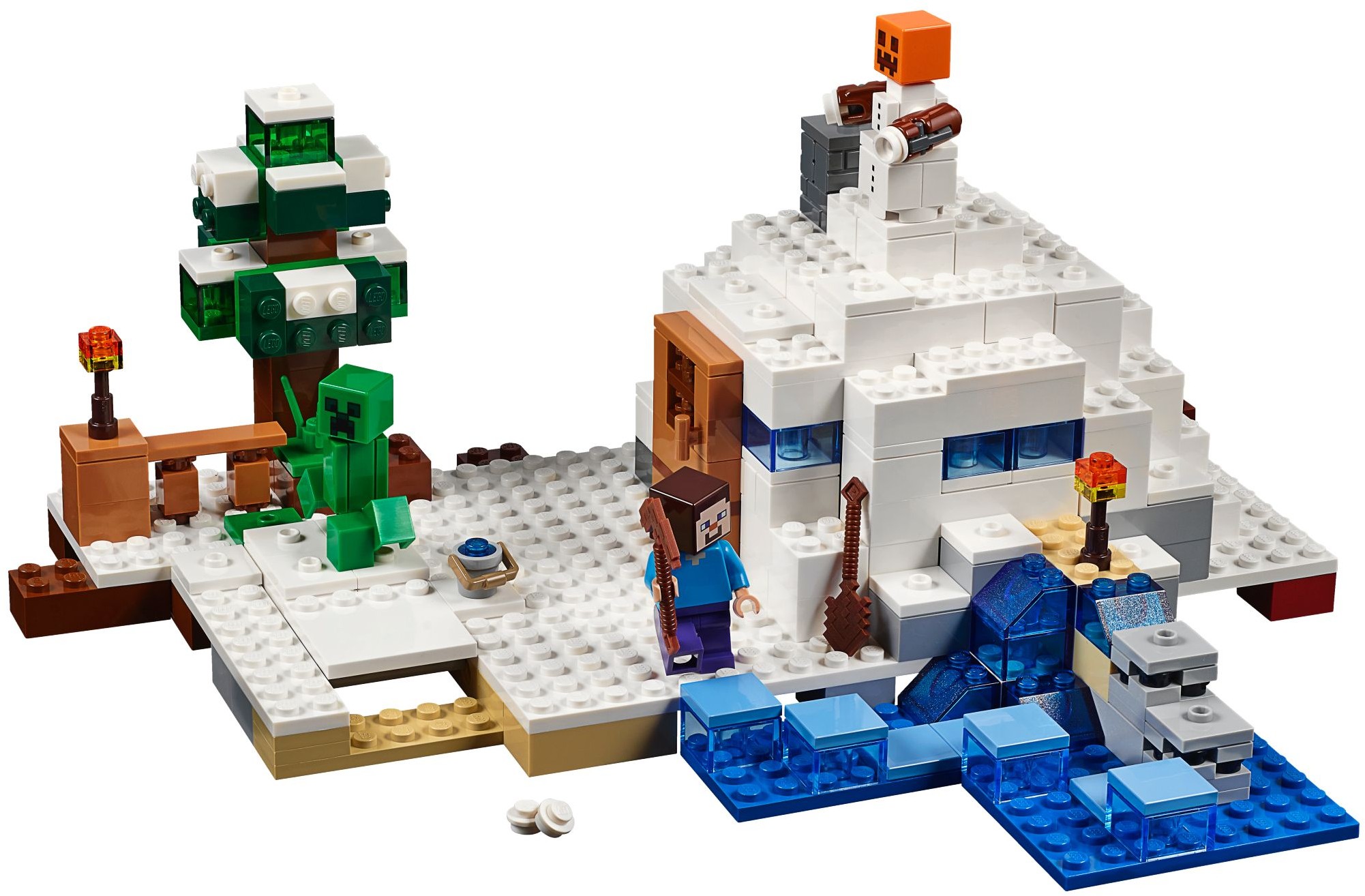 Lego. The snow hideout