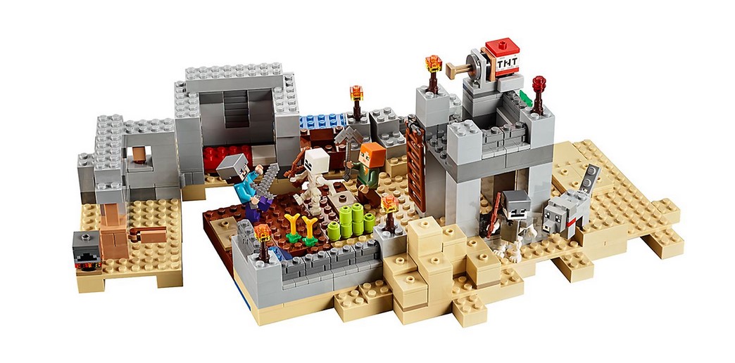 Lego. The desert outpost