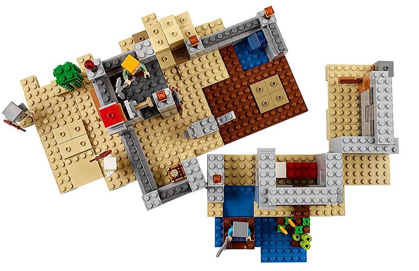 Lego. The desert outpost
