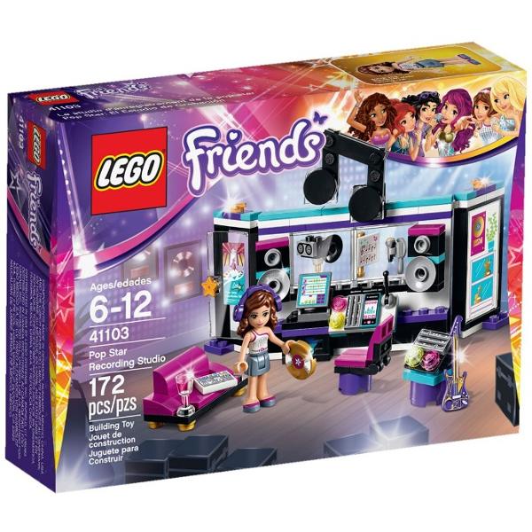 Lego Friends. Pop star recording studio
