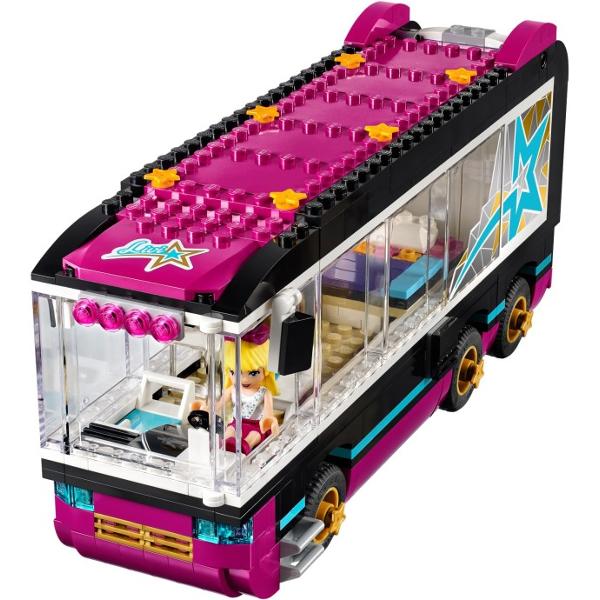 Lego Friends. Pop star tour bus