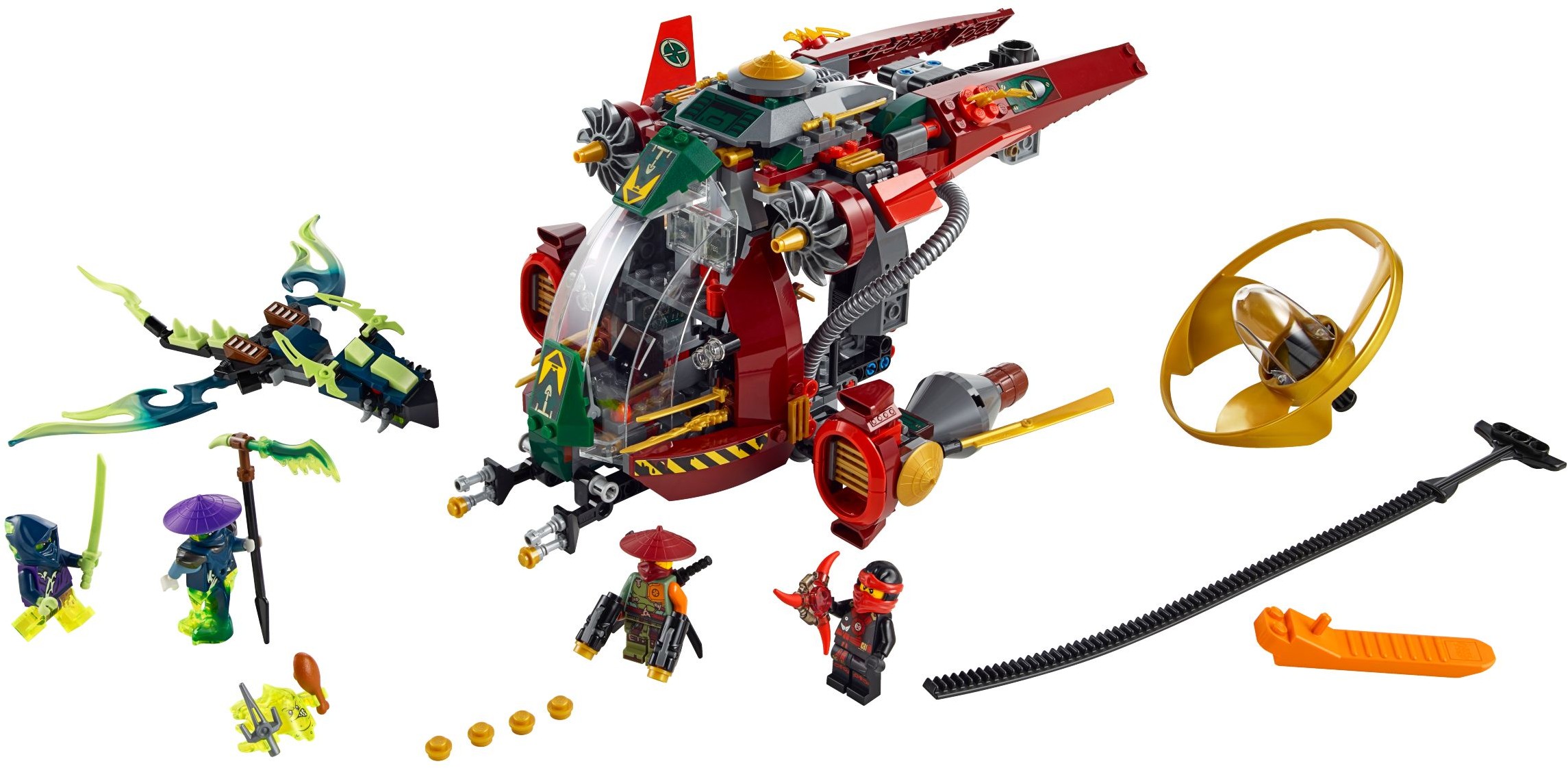 Lego Ninjago. Ronin R.E.X.