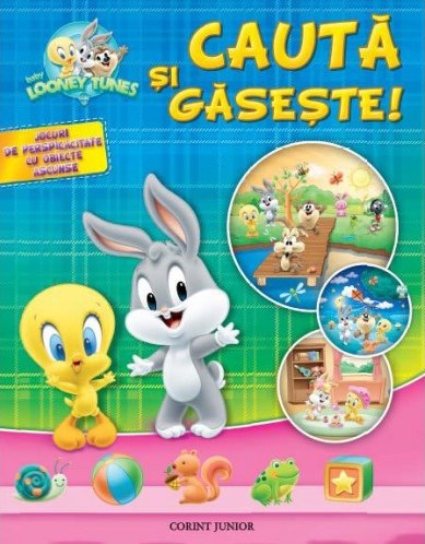 Baby Looney Tunes - Cauta si gaseste! Jocuri de perspicacitate cu obiecte ascunse