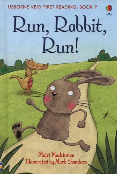 Coperta cărții 'Run Rabbit Run'