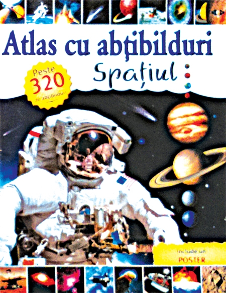 Atlas cu abtibilduri - Spatiul