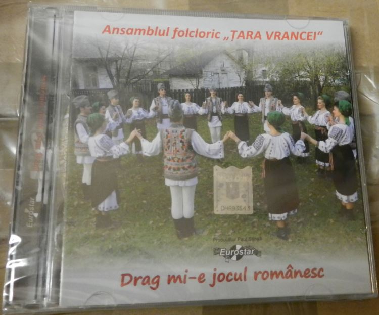 2CD Ansamblul Folcloric Tara Vrancei - Drag Mi-e Jocul Romanesc