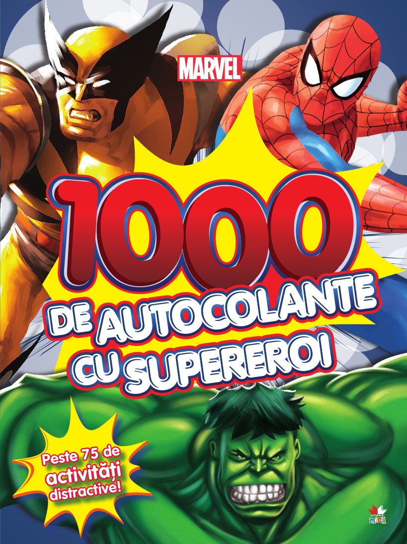 Marvel - 1000 de autocolante cu supereroi