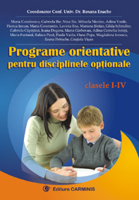 Programe orientative pentru disciplinele optionale cls 1-4 - Roxana Enache