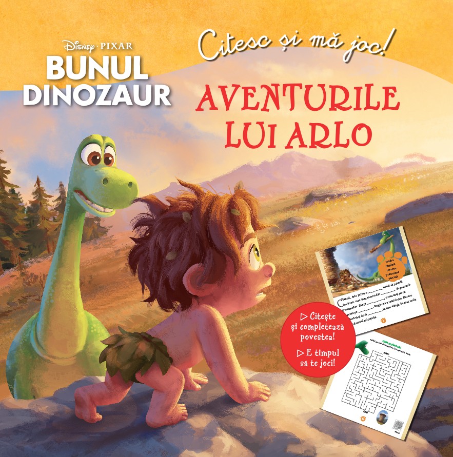 Disney Pixar Bunul dinozaur - Aventurile lui Arlo - Citesc si ma joc!