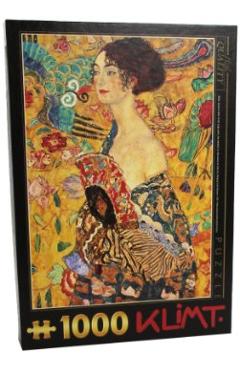 Poza produsului Puzzle 1000 Gustav Klimt - Lady With a Fan