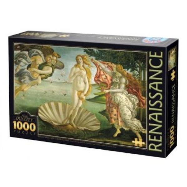 Puzzle 1000 Renasterea - Botticelli - Birth of Venus