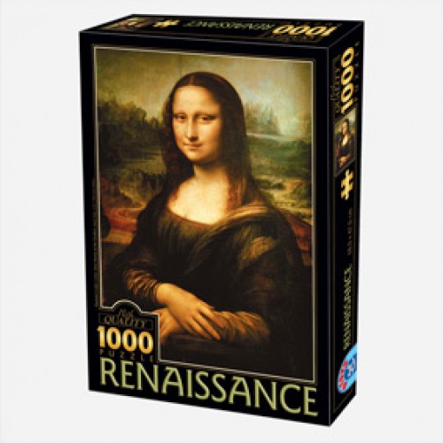 Puzzle 1000 Renasterea - Leonardo Da Vinci - Mona Lisa  (66954-06)