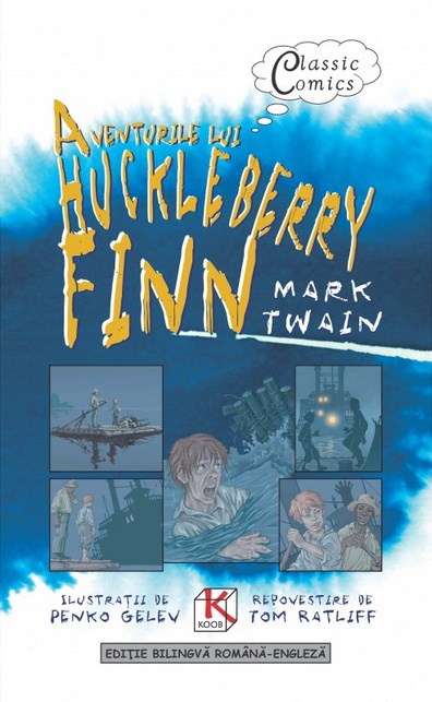 Aventurile lui Huckleberry Finn (Ro + Eng) - Mark Twain